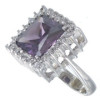 Bague en argent.