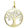 Pendentif arbre de vie ajouré or jaune