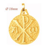 Médaille Chrisme en argent.