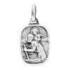 Médaille Saint Christophe en argent.