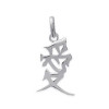Pendentif amour chinois en argent