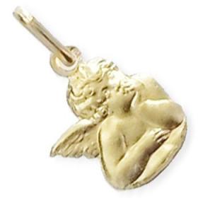 Médaille ange plaqué or (gravure comprise) - Bijouterieonline.com