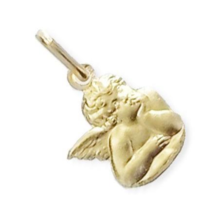Médaille ange plaqué or (gravure comprise) - Bijouterieonline.com