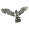 Pendentif aigle américain en argent