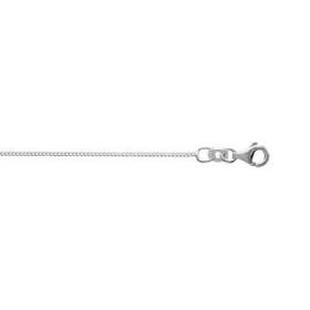 Chaîne en argent maille gourmette 1 mm - Bijouterieonline.com