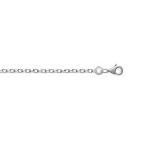 Chaîne en argent maille forçat bombée 1,80 mm - Bijouterieonline.com