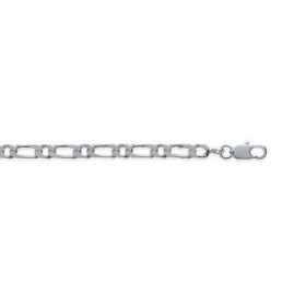 Chaîne en argent maille figaro 3,50 mm - Bijouterieonline.com