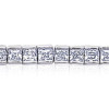 Bracelet argent rivière d\'oxydes de zirconium - Bijouterieonline.com
