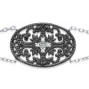 Bracelet argent baroques