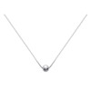 Collier argent boule lisse de 8 mm