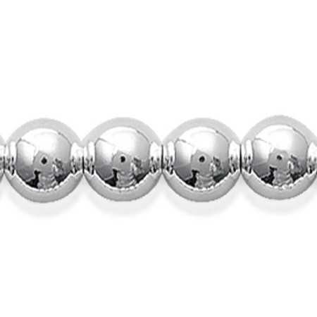 Bracelet argent boules en argent de 6 mm