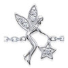 Bracelet argent fée en argent avec étoile