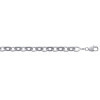 Bracelet argent gros anneaux 3 faces de 6 mm - Bijouterieonline.com