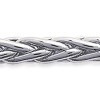 Bracelet argent maille palmier de 4 mm