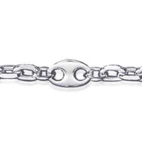 Bracelet argent grains de café de 6 mm