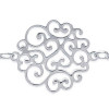 Bracelet argent enchevêtrement d'arabesques de 15 mm