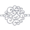 Collier argent enchevêtrement d'arabesques de 25 mm