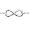 Bracelet argent symbole infini