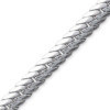 Chaîne en argent maille anglaise plate 3 mm