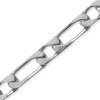 Chaîne en argent maille figaro 2,50 mm