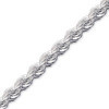 Chaîne en argent maille corde ronde 4 mm - Bijouterieonline.com