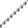 Chaîne en argent maille boules 1,50 mm