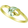 Bague vagues or