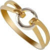 Bague alexandrine en or bicolore