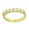 Bague alyssa en or avec zirconias