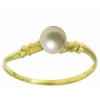 Bague amaia en or avec perle de culture