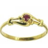 Bague angela en or avec rubis
