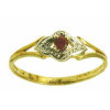 Bague anitha en or avec rubis