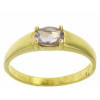 Bague antonine en or avec améthyste