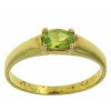 Bague anyssa en or avec peridot