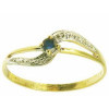 Bague camilia en or avec saphir
