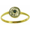 Bague chloé en or avec saphir