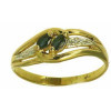 Bague danae en or avec saphirs