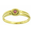 Bague mixte daphne en or avec rubis
