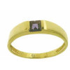 Bague dilara en or avec améthyste