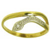 Bague elissa en or avec diamants