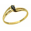 Bague fadwa en or avec saphir