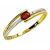 Bague farida en or avec rubis