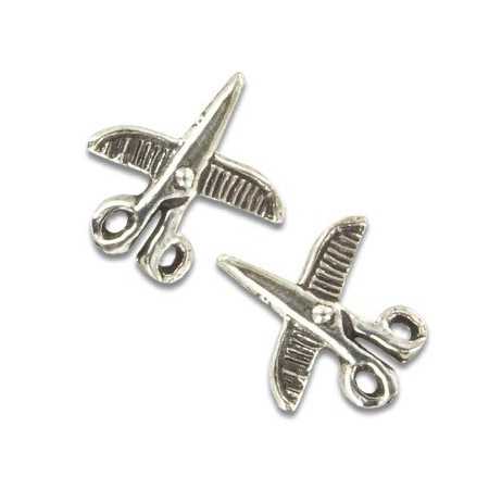 Clous d'oreilles coiffeur en argent