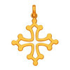 Pendentif croix du Languedoc en or