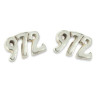 Clous d'oreilles en argent - 972 - Martinique