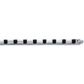 Bracelet pour homme en acier et céramique et caoutchouc - Bijouterieonline.com