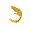 Piercing de nez crocodile