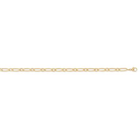 Bracelet homme en or sans plaque largeur 4 mm