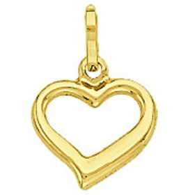 Pendentif coeur en or