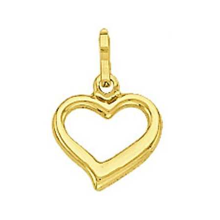 Pendentif coeur en or